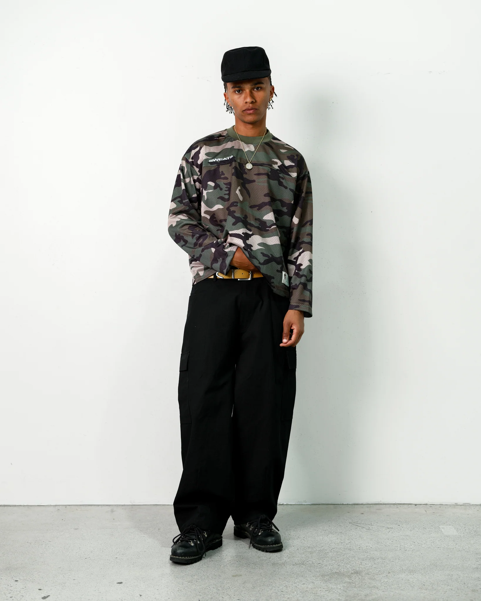 MESH LS T-SHIRT - CAMO - Image 6
