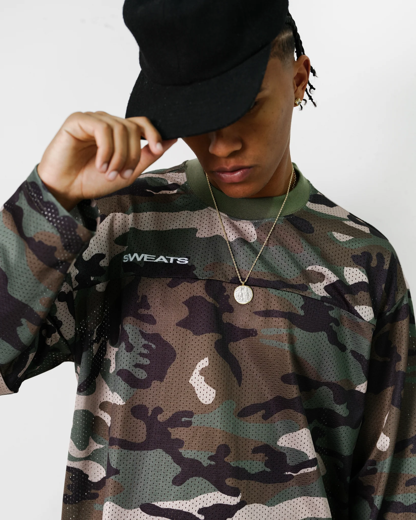 MESH LS T-SHIRT - CAMO - Image 8