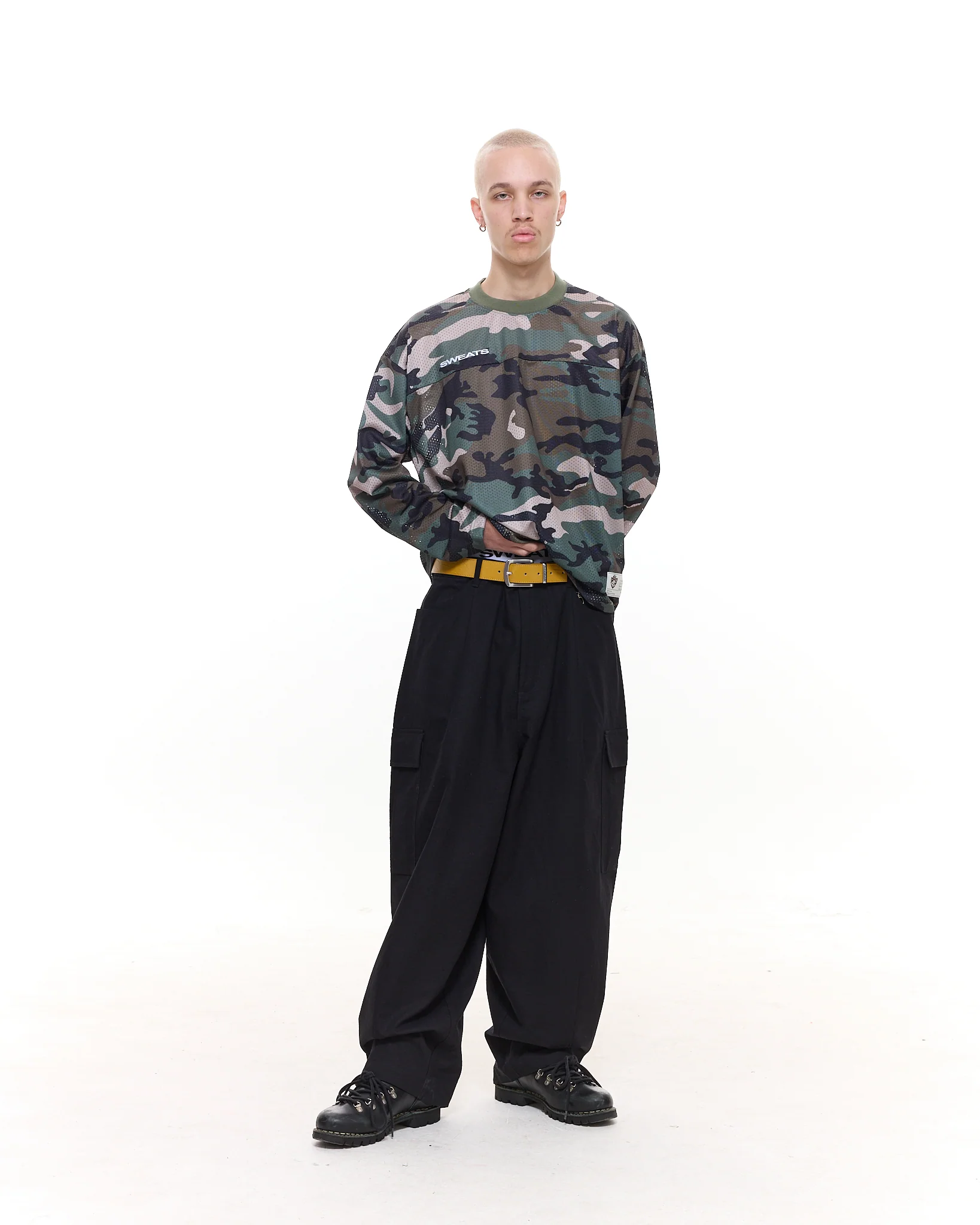 MESH LS T-SHIRT - CAMO - Image 9