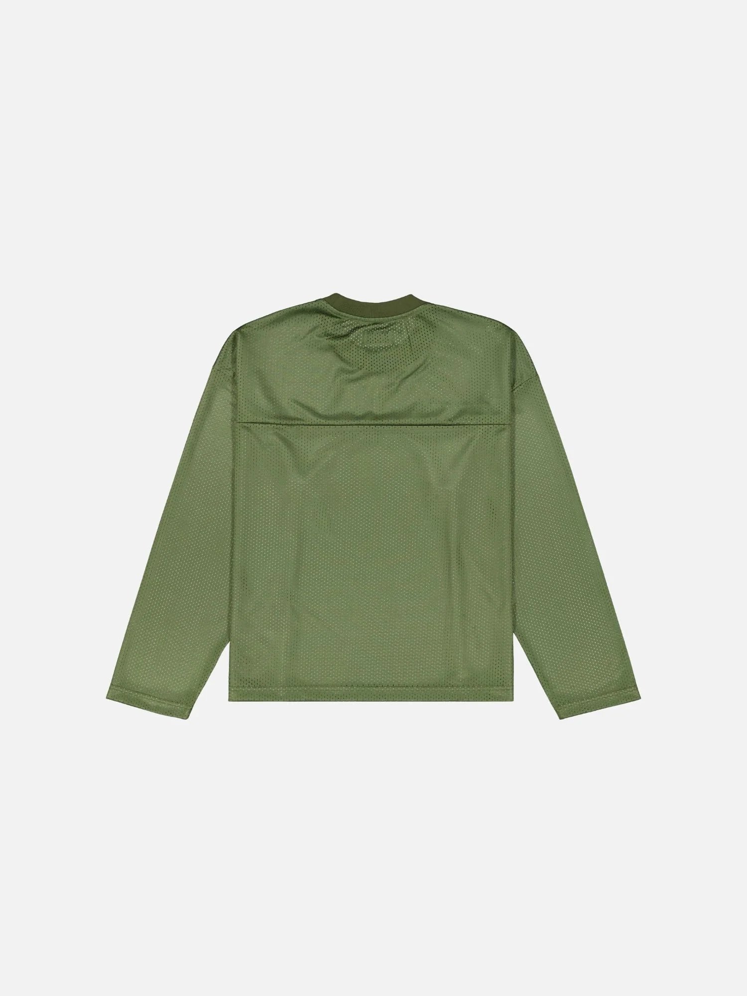 MESH LS T-SHIRT - SAGE - Image 8