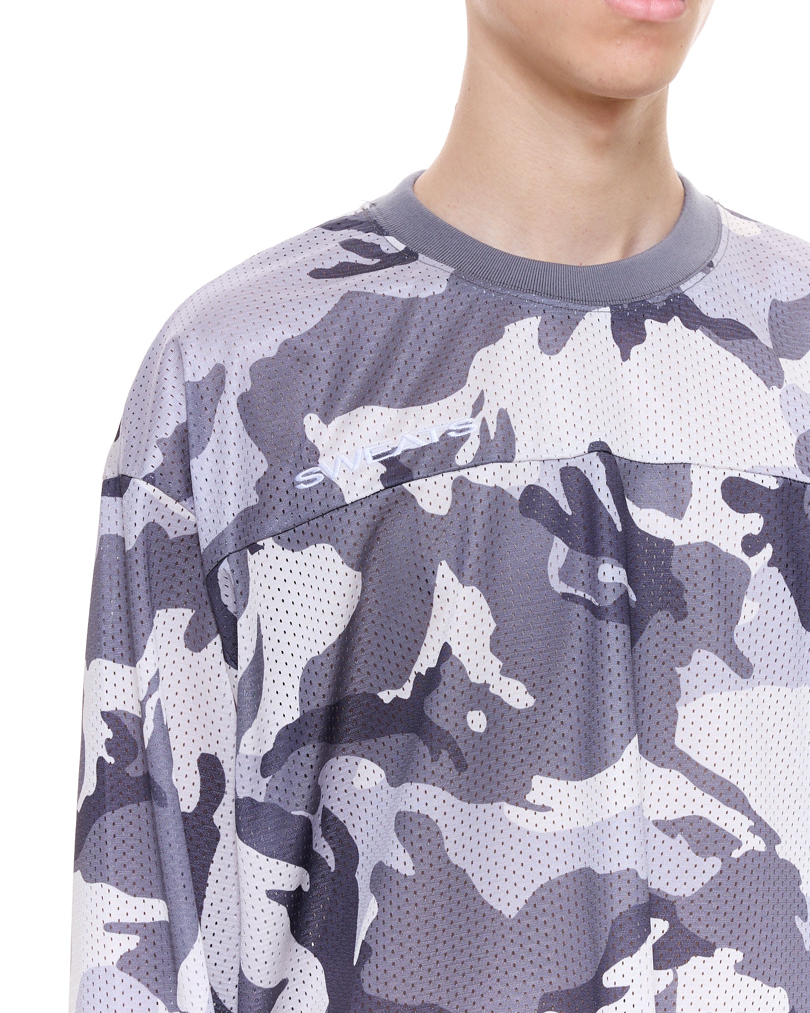 MESH LS T-SHIRT - SNOW CAMO - Image 10