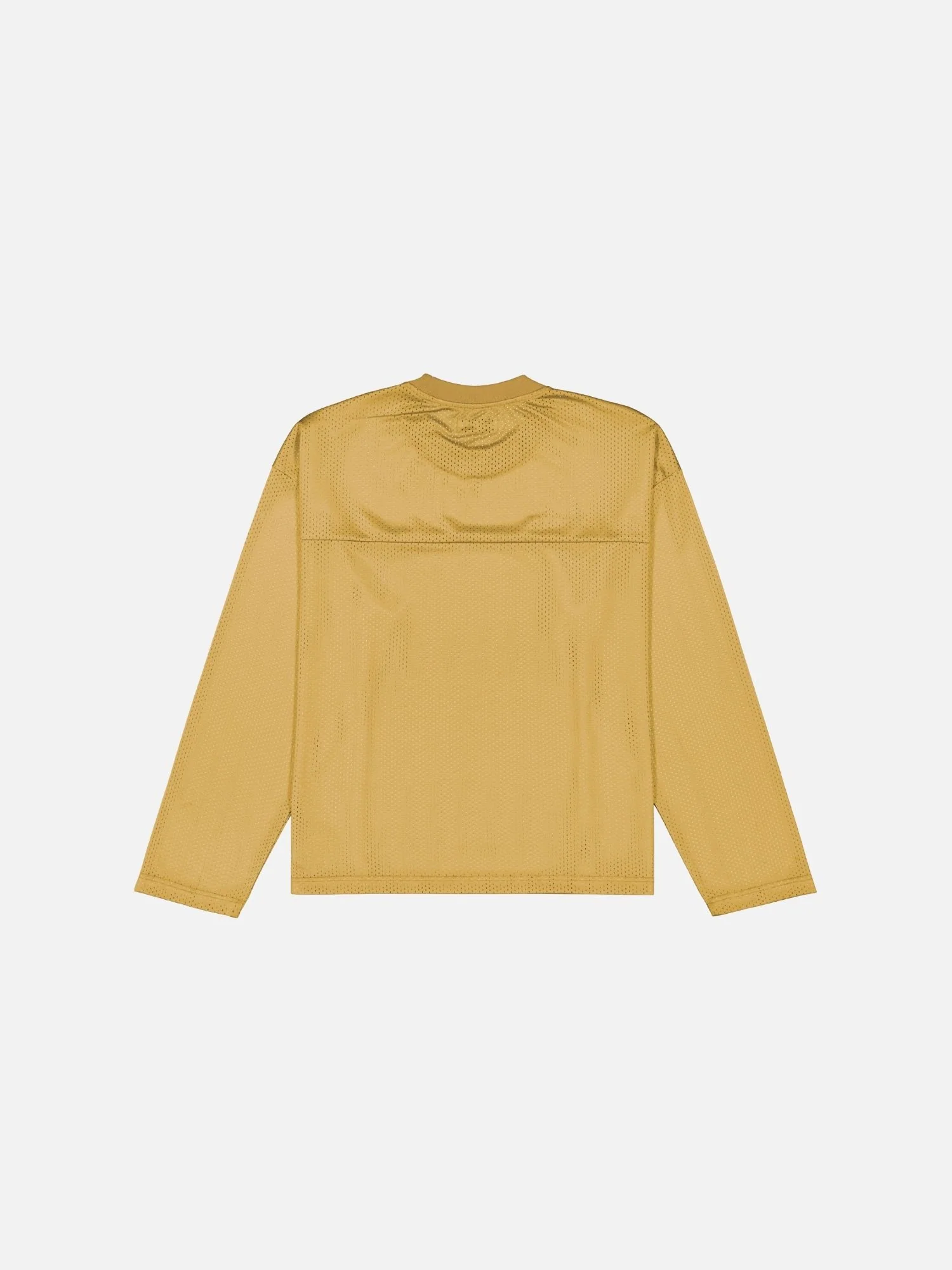MESH LS T-SHIRT - MUSTARD - Image 10