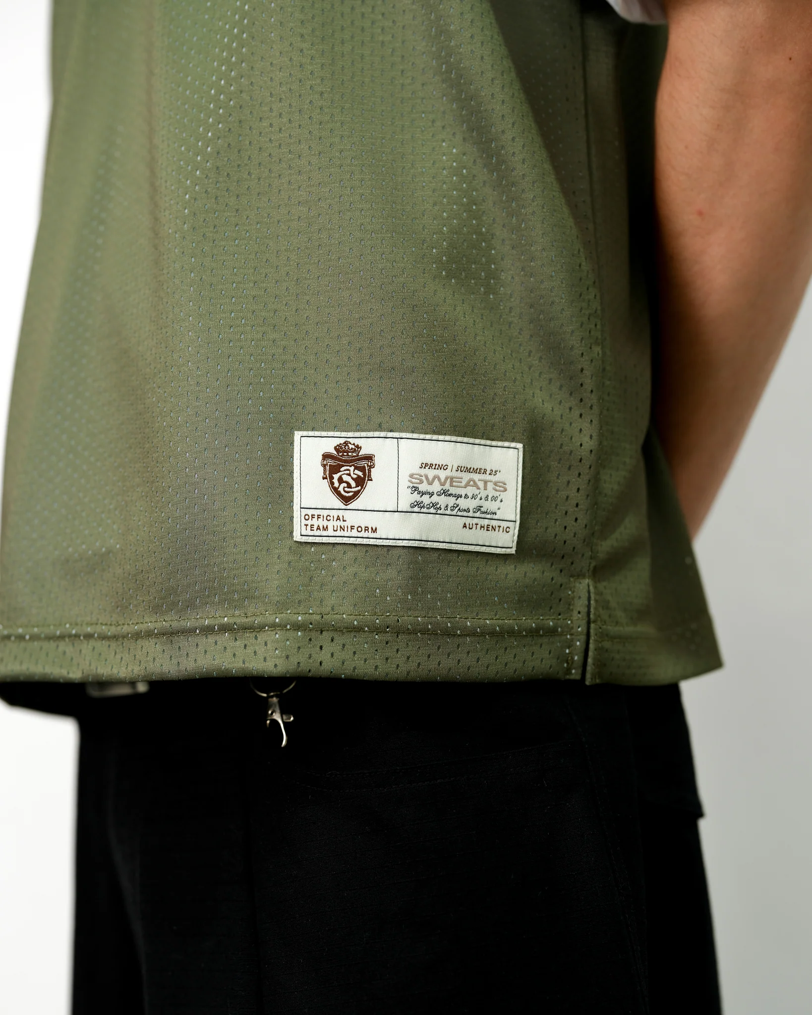 MESH SINGLET - SAGE - Image 7