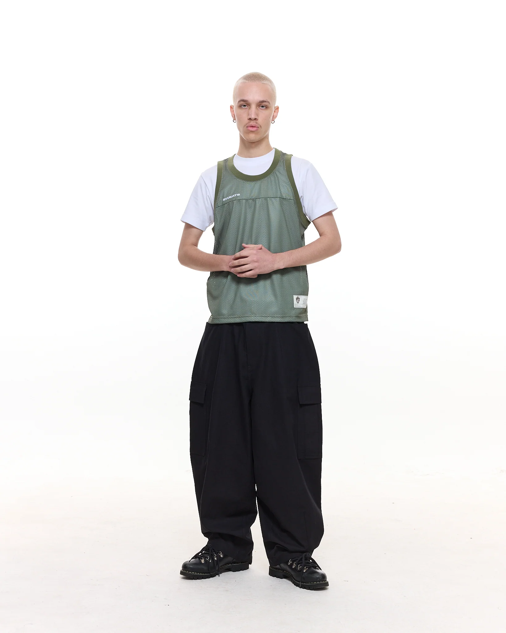 MESH SINGLET - SAGE - Image 8