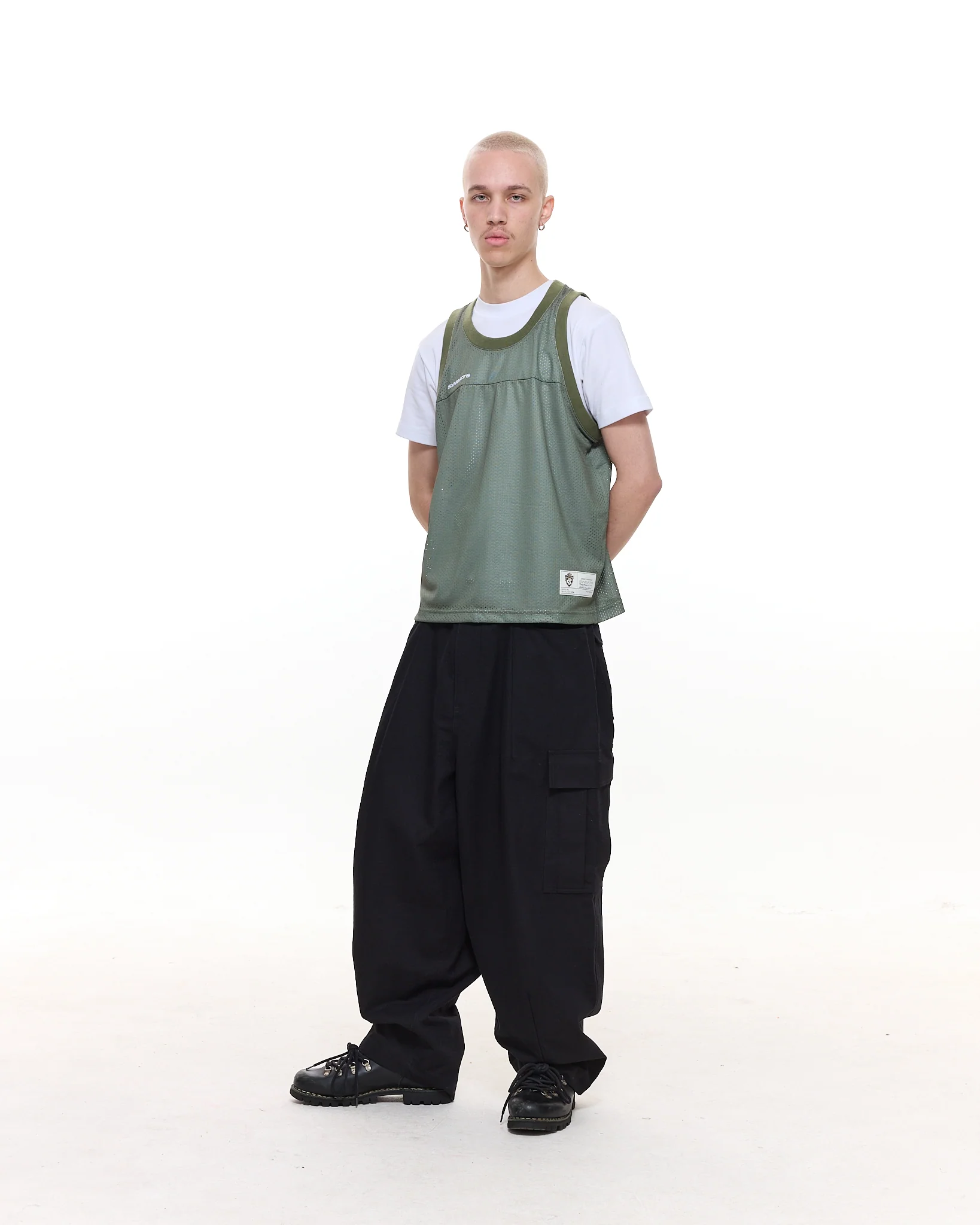 MESH SINGLET - SAGE - Image 9