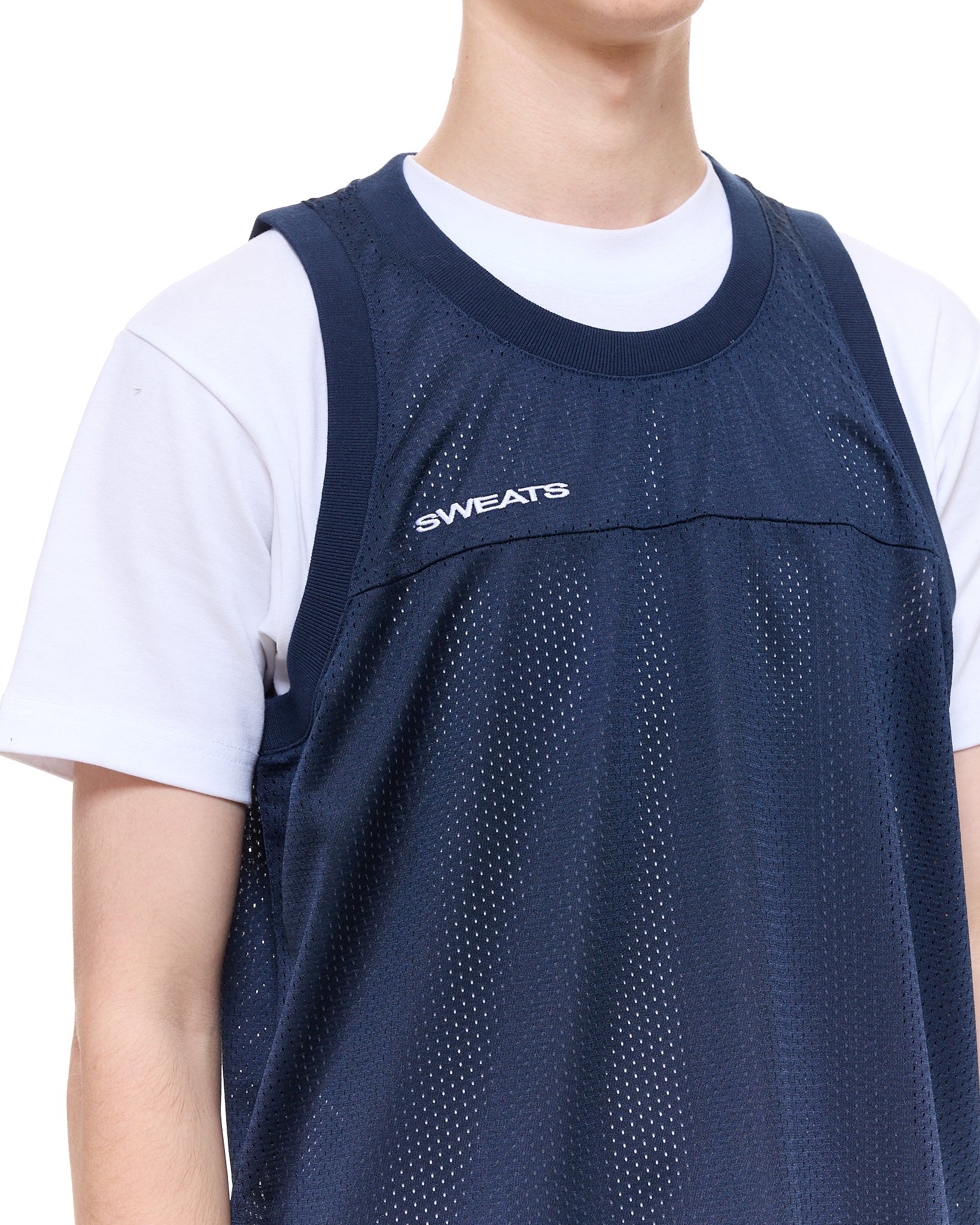 MESH SINGLET - NAVY - Image 6