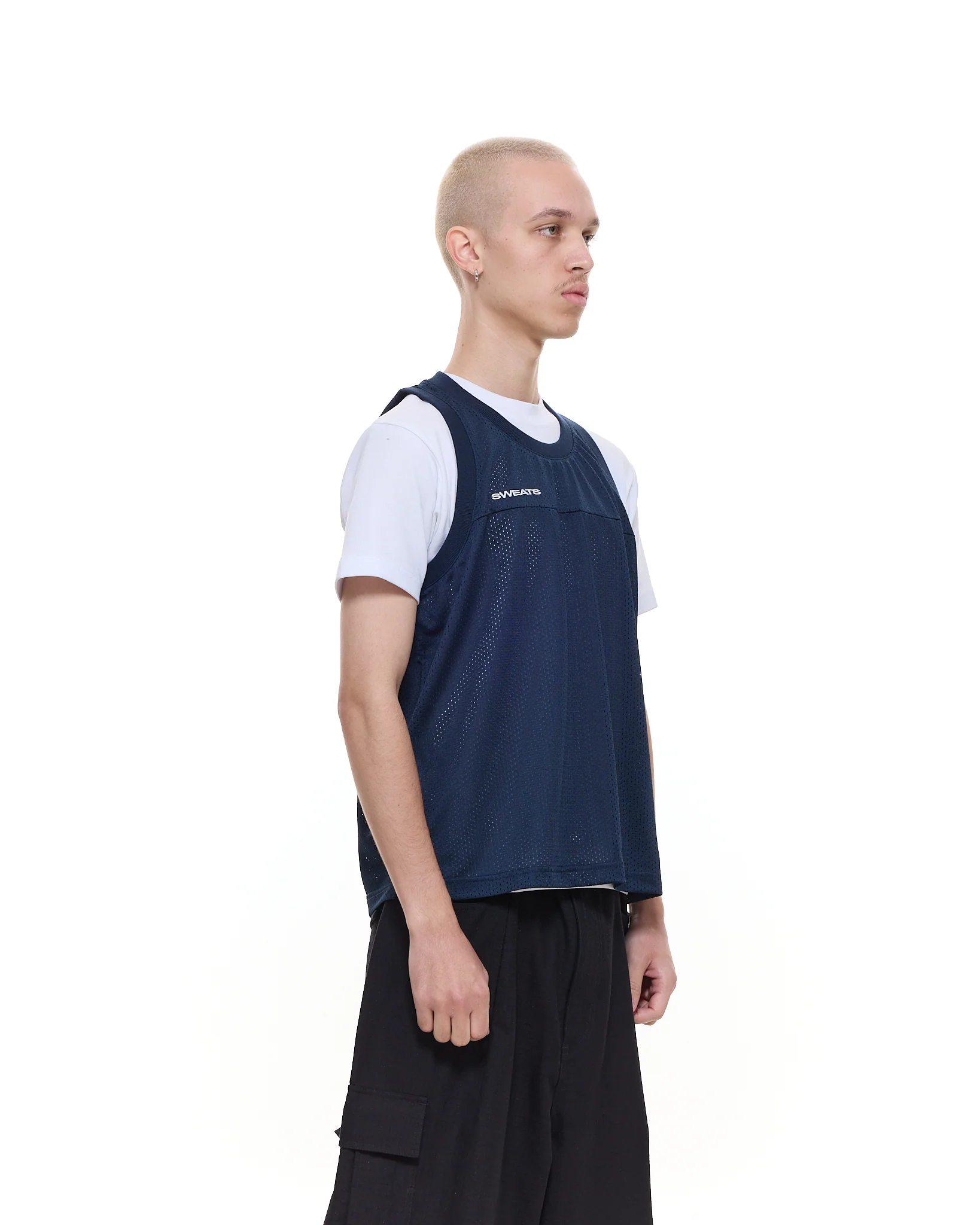 MESH SINGLET - NAVY - Image 8