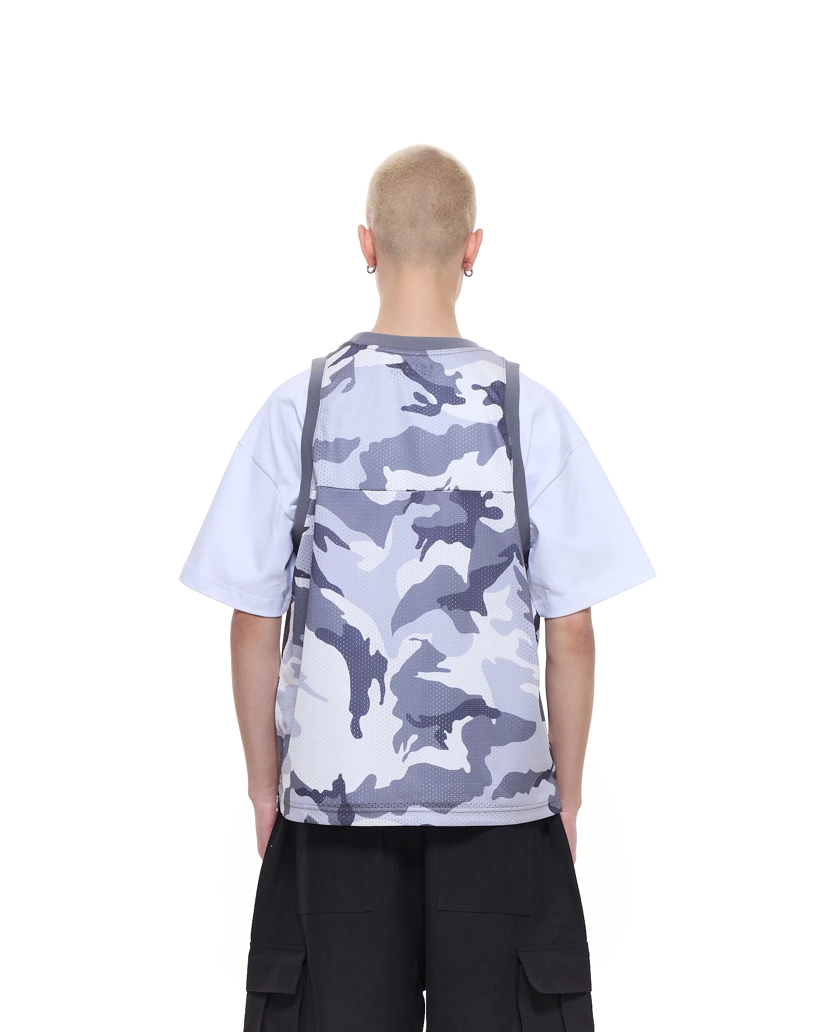 MESH SINGLET - SNOW CAMO - Image 7