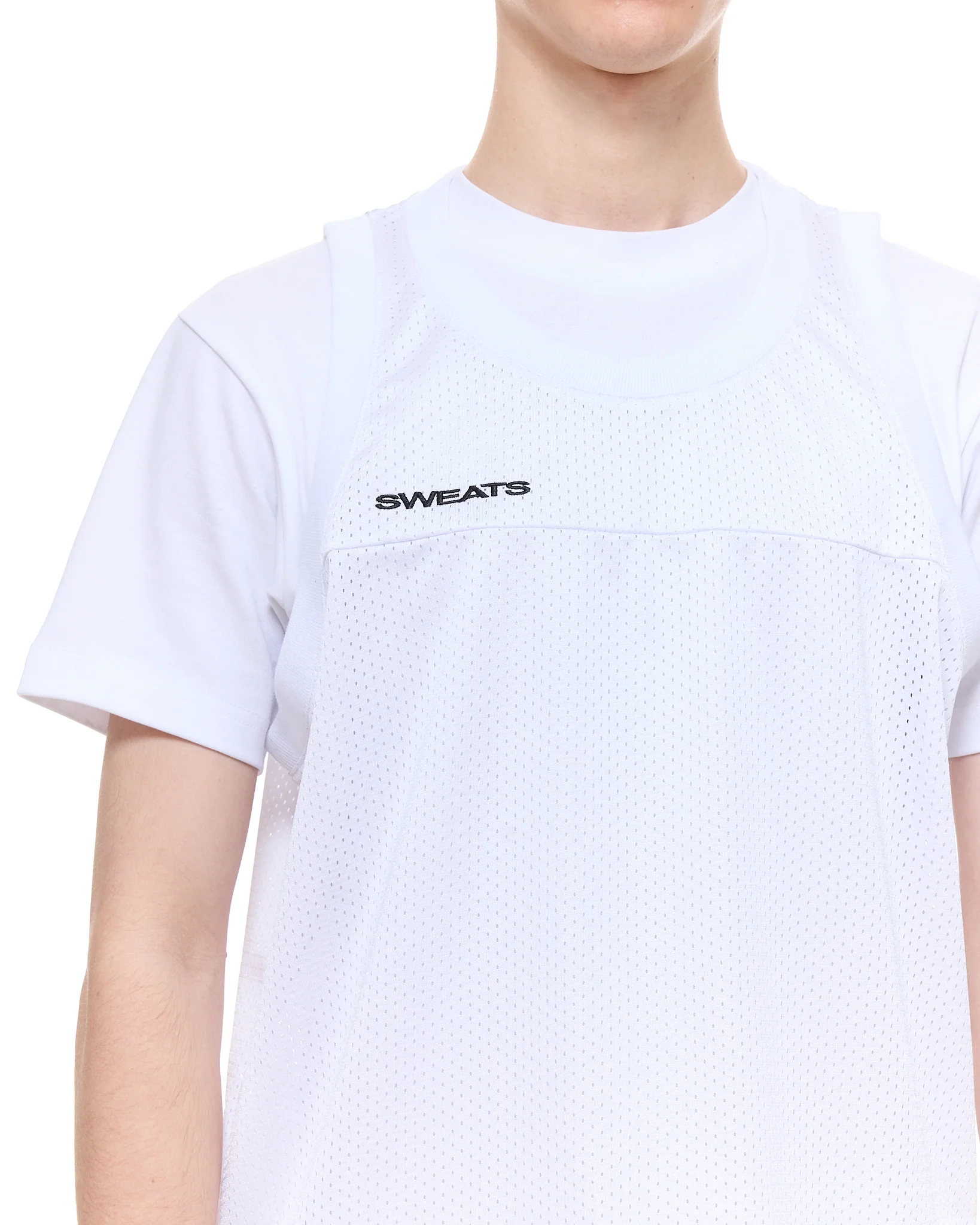 MESH SINGLET - WHITE - Image 4