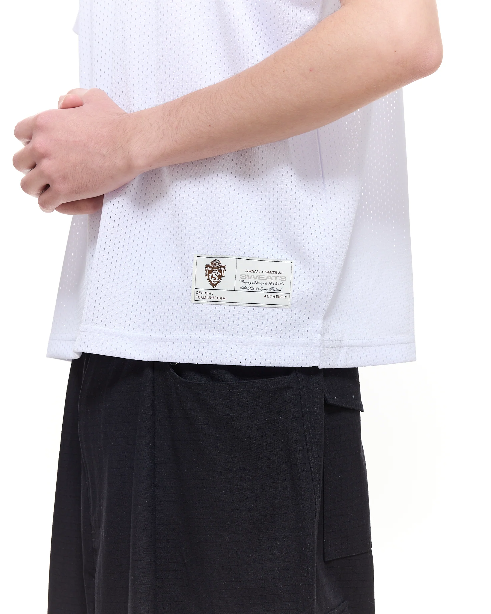 MESH SINGLET - WHITE - Image 7