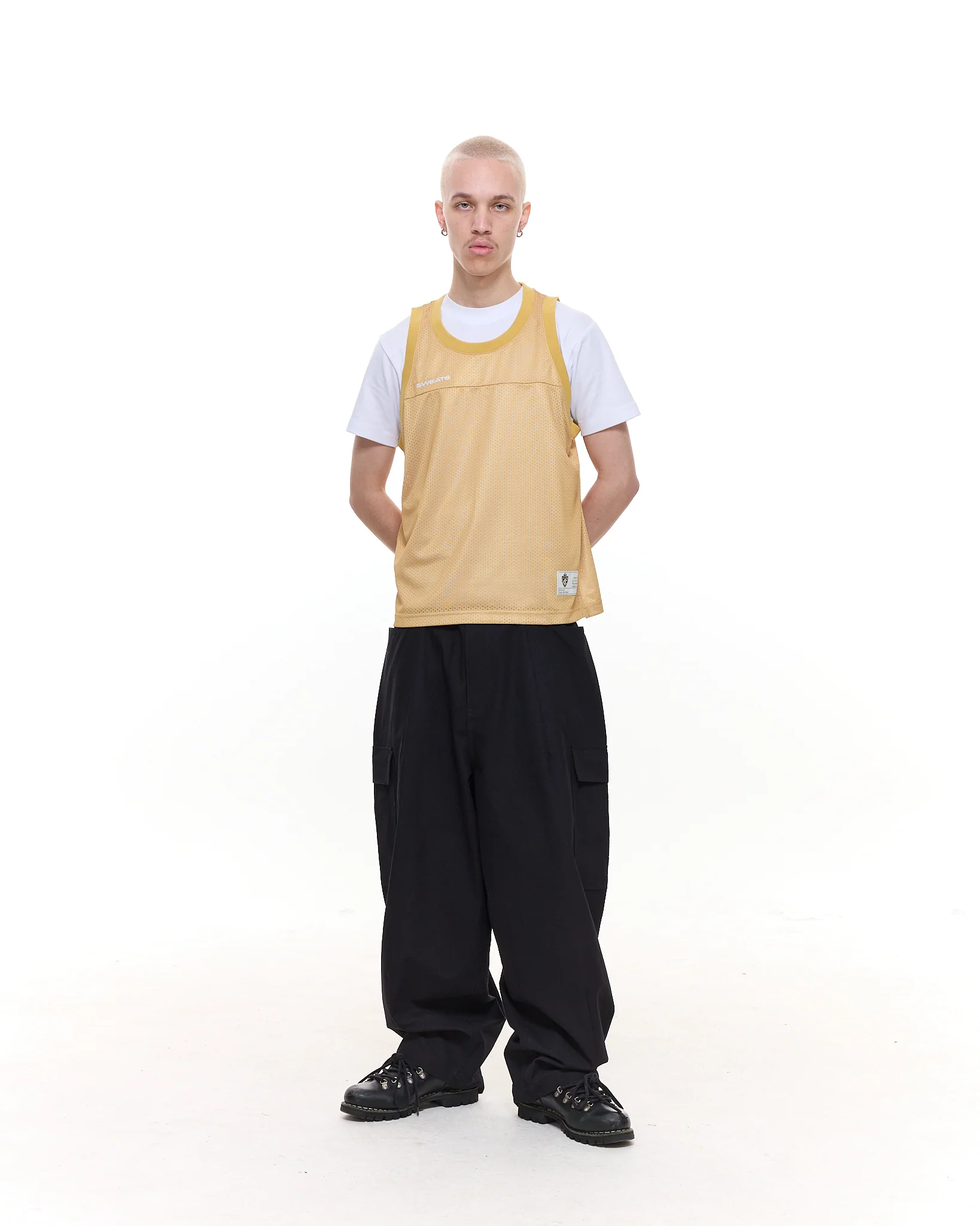 MESH SINGLET - MUSTARD - Image 8