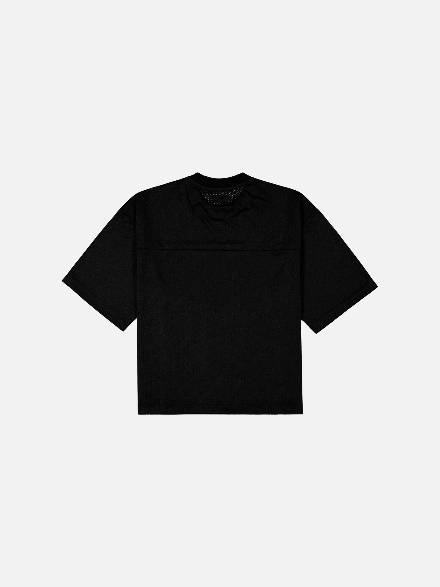 MESH SS T-SHIRT - BLACK - Image 8