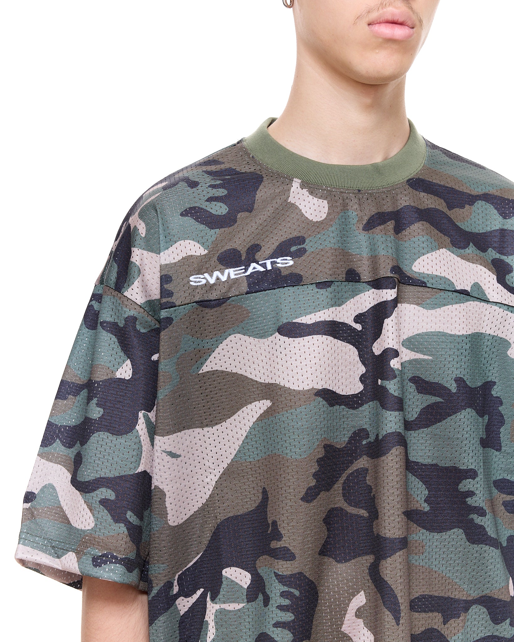 MESH SS T-SHIRT - CAMO - Image 4