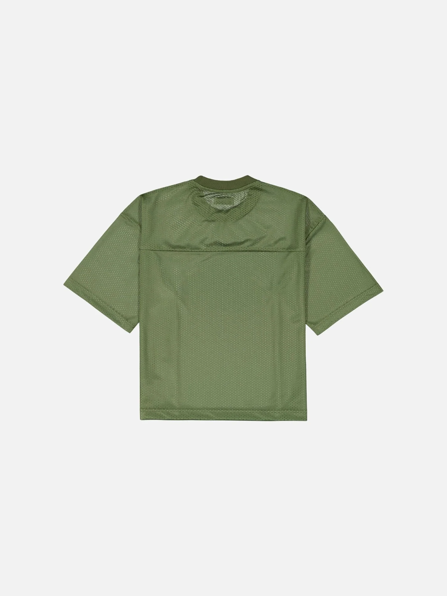 MESH SS T-SHIRT - SAGE - Image 5