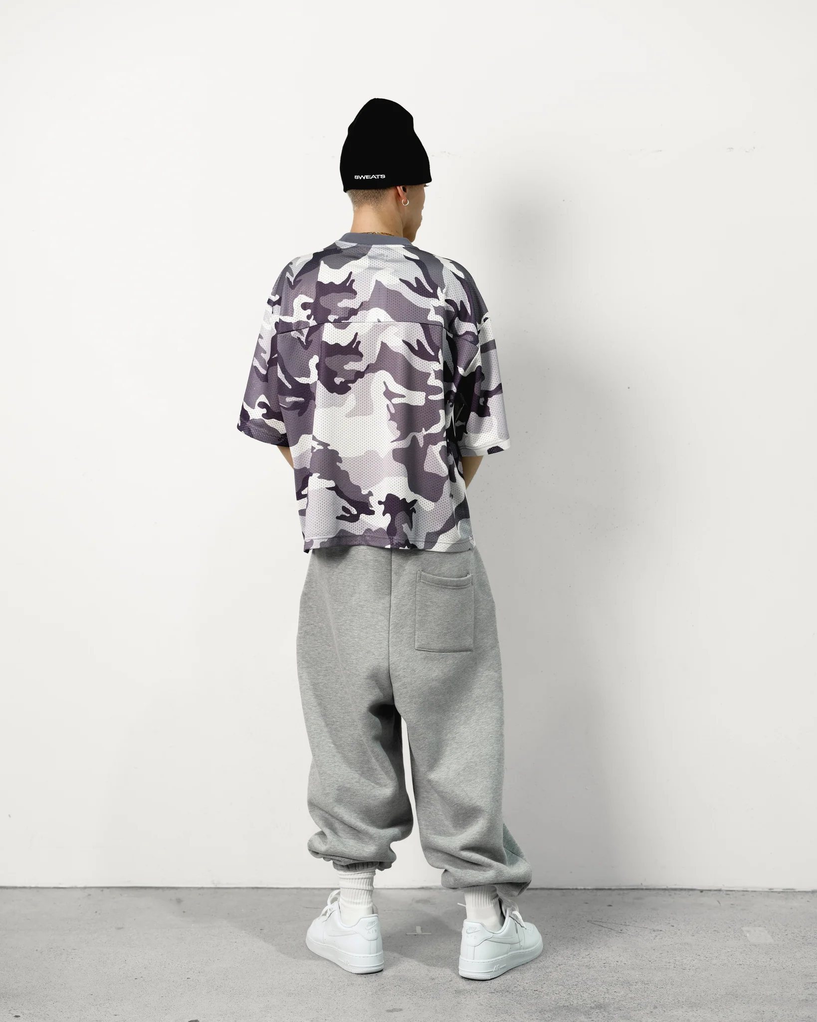 MESH SS T-SHIRT - SNOW CAMO - Image 8