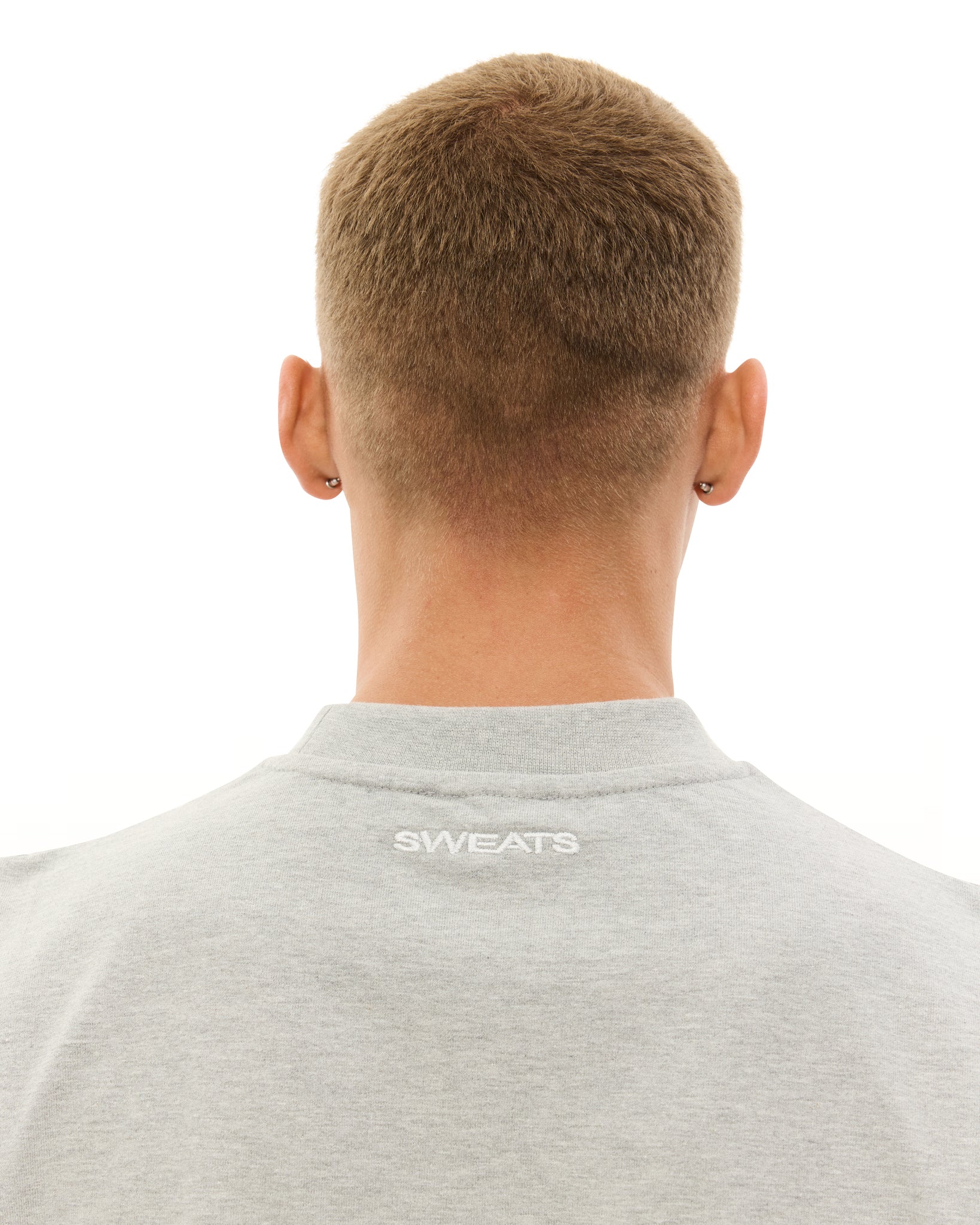 MUSCLE TEE - GREY MELANGE - Image 7