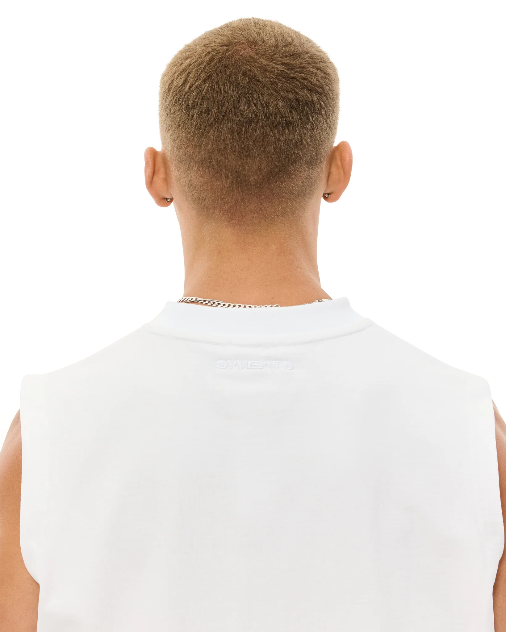MUSCLE TEE - WHITE - Image 7