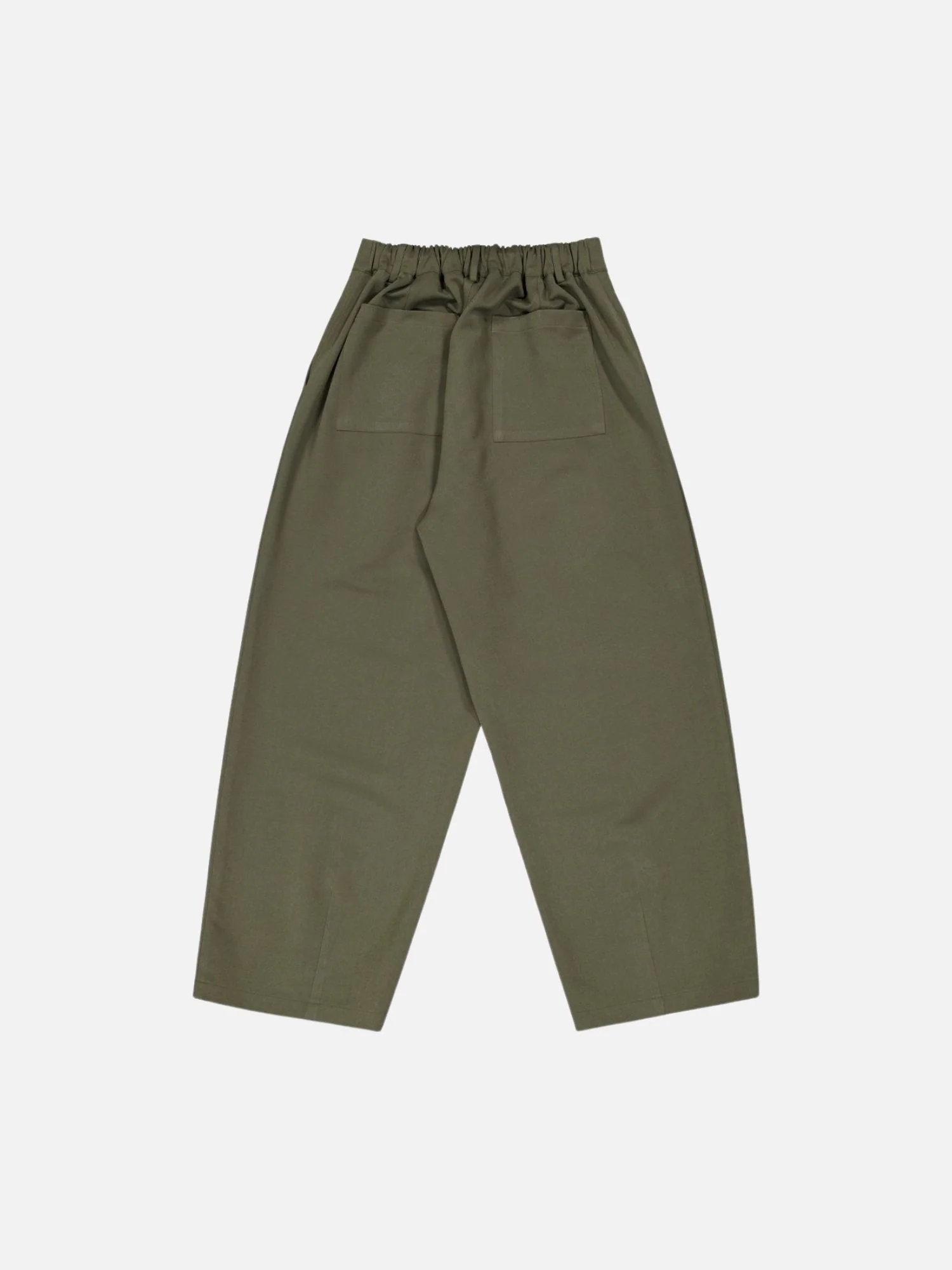 PLEATED PANT - OLIVE - Image 6