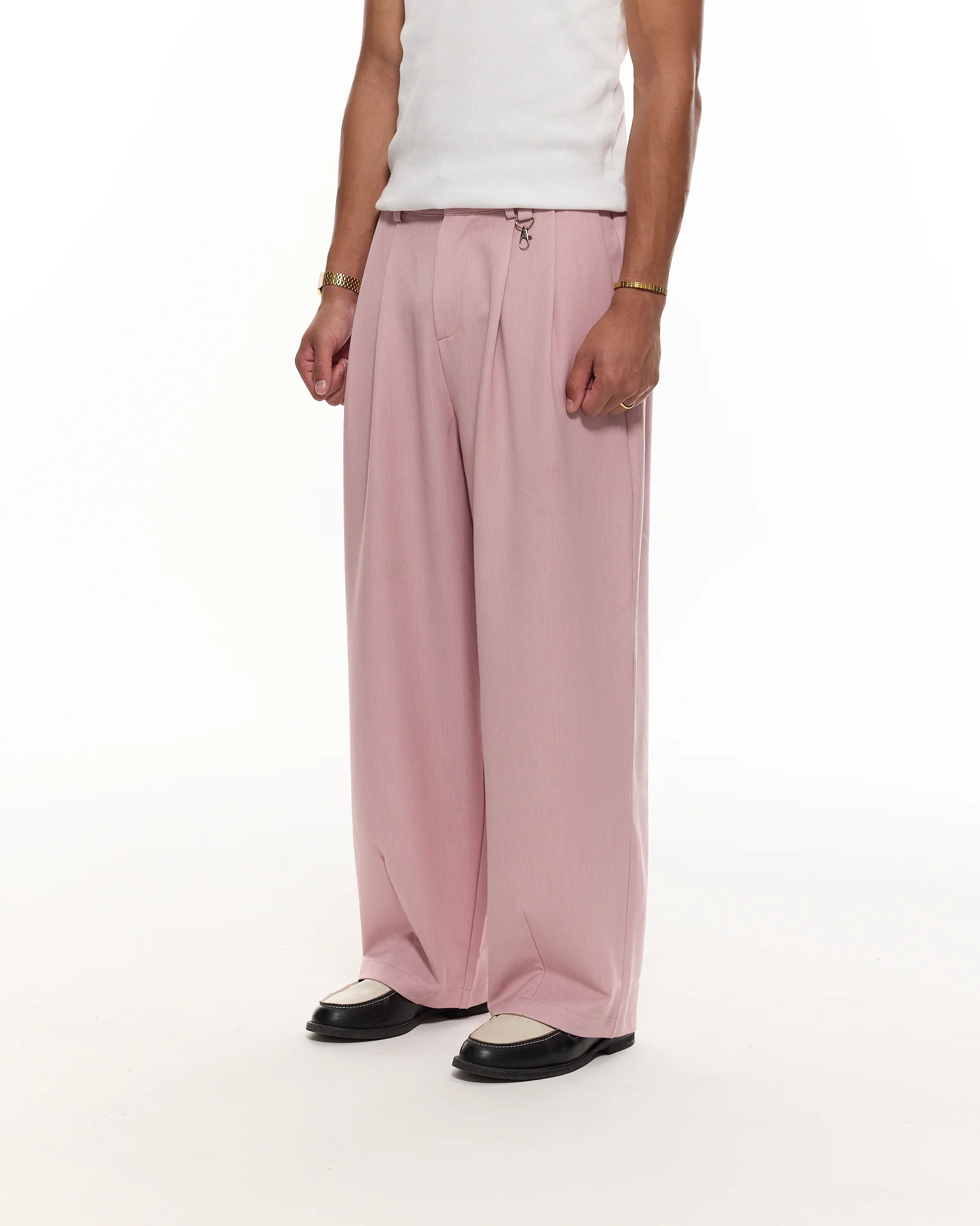 PLEATED PANT - PINK - Image 5
