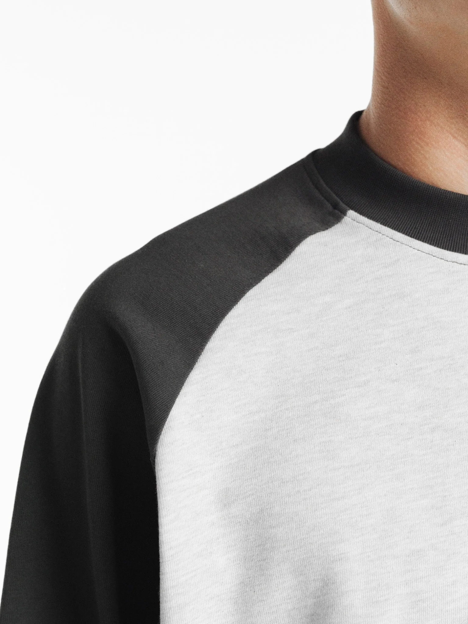 RAGLAN LS T-SHIRT - ARCTYC/GRANITE - Image 7