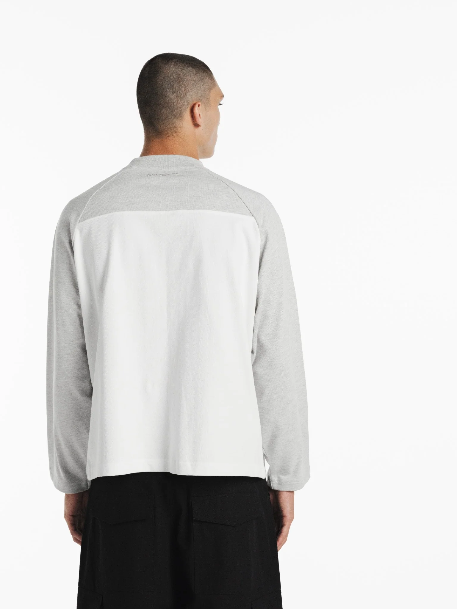 RAGLAN LS T-SHIRT - WHITE/ARCTYC - Image 10