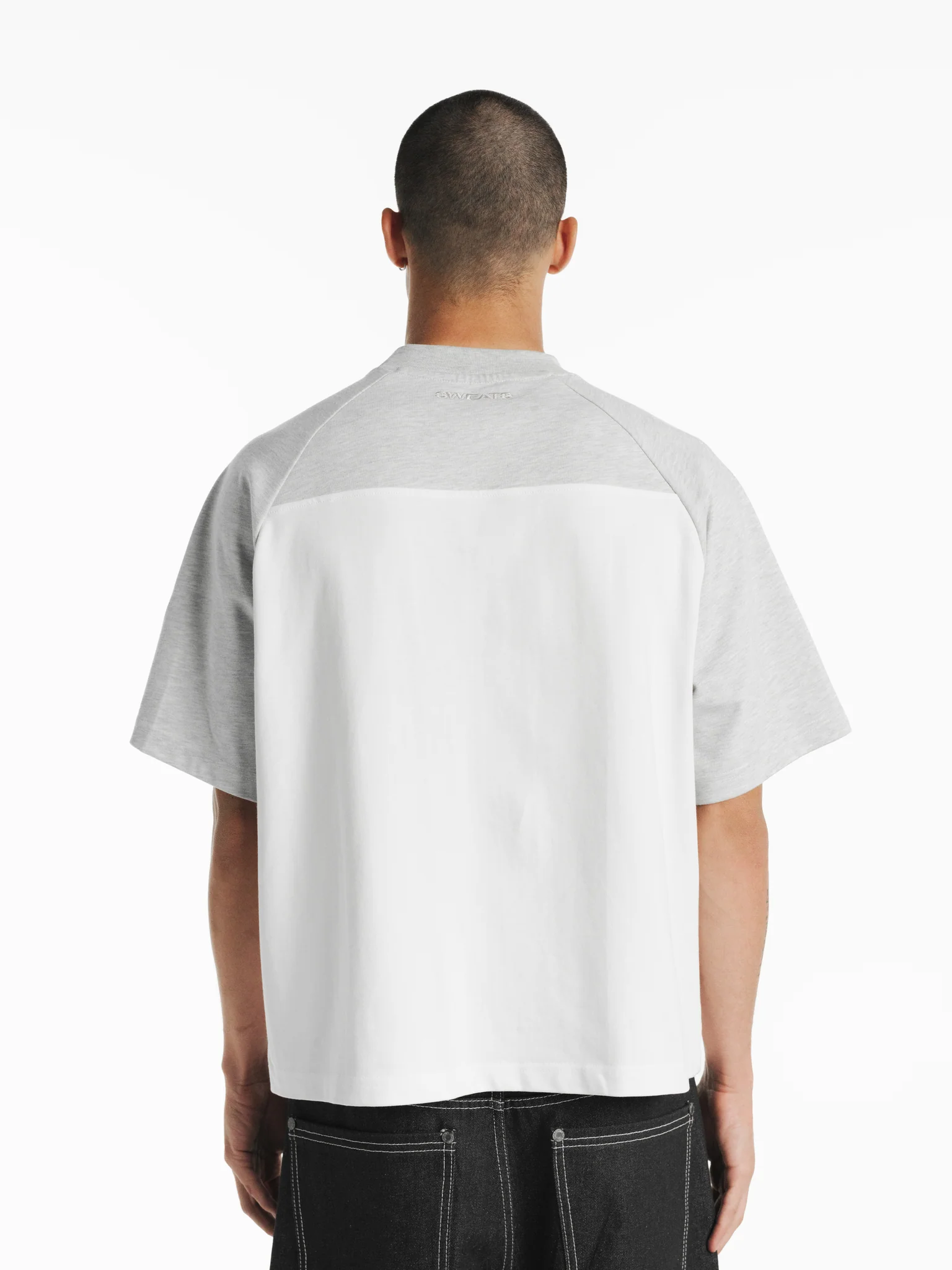 RAGLAN SS T-SHIRT - WHITE/ARCTYC - Image 8