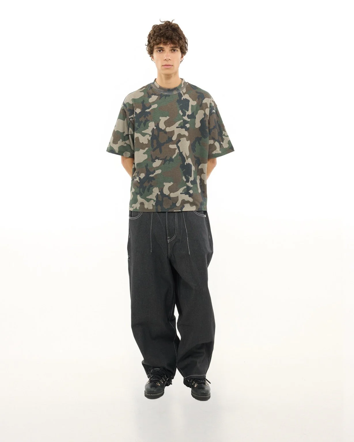 SIGNATURE BLANK T-SHIRT - CAMO - Image 3
