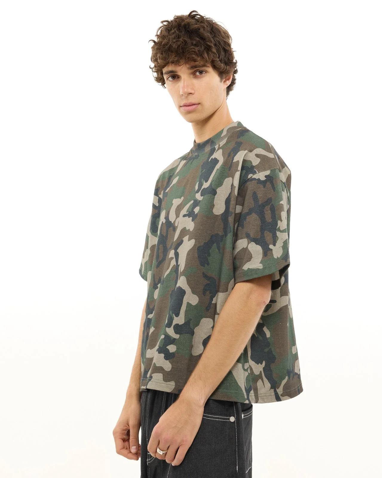 SIGNATURE BLANK T-SHIRT - CAMO - Image 4