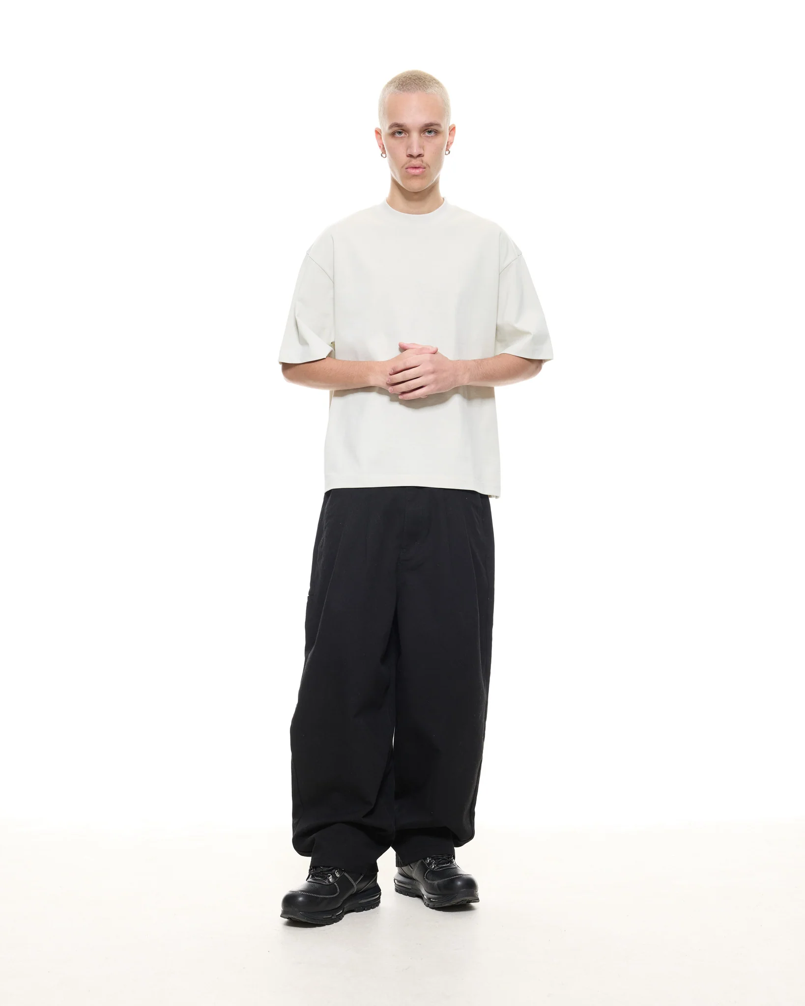 SIGNATURE BLANK T-SHIRT - CHALK - Image 4