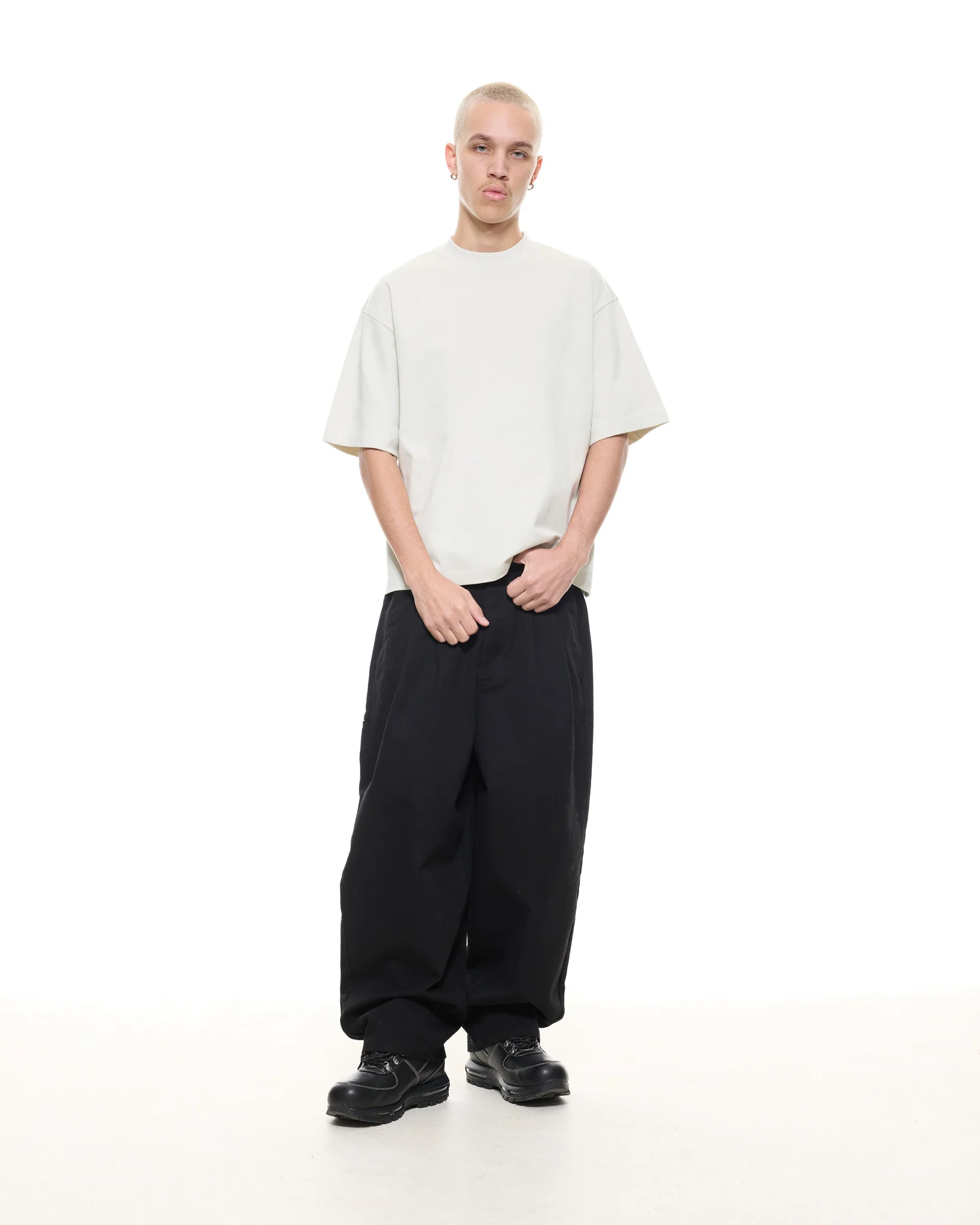 SIGNATURE BLANK T-SHIRT - CHALK - Image 6