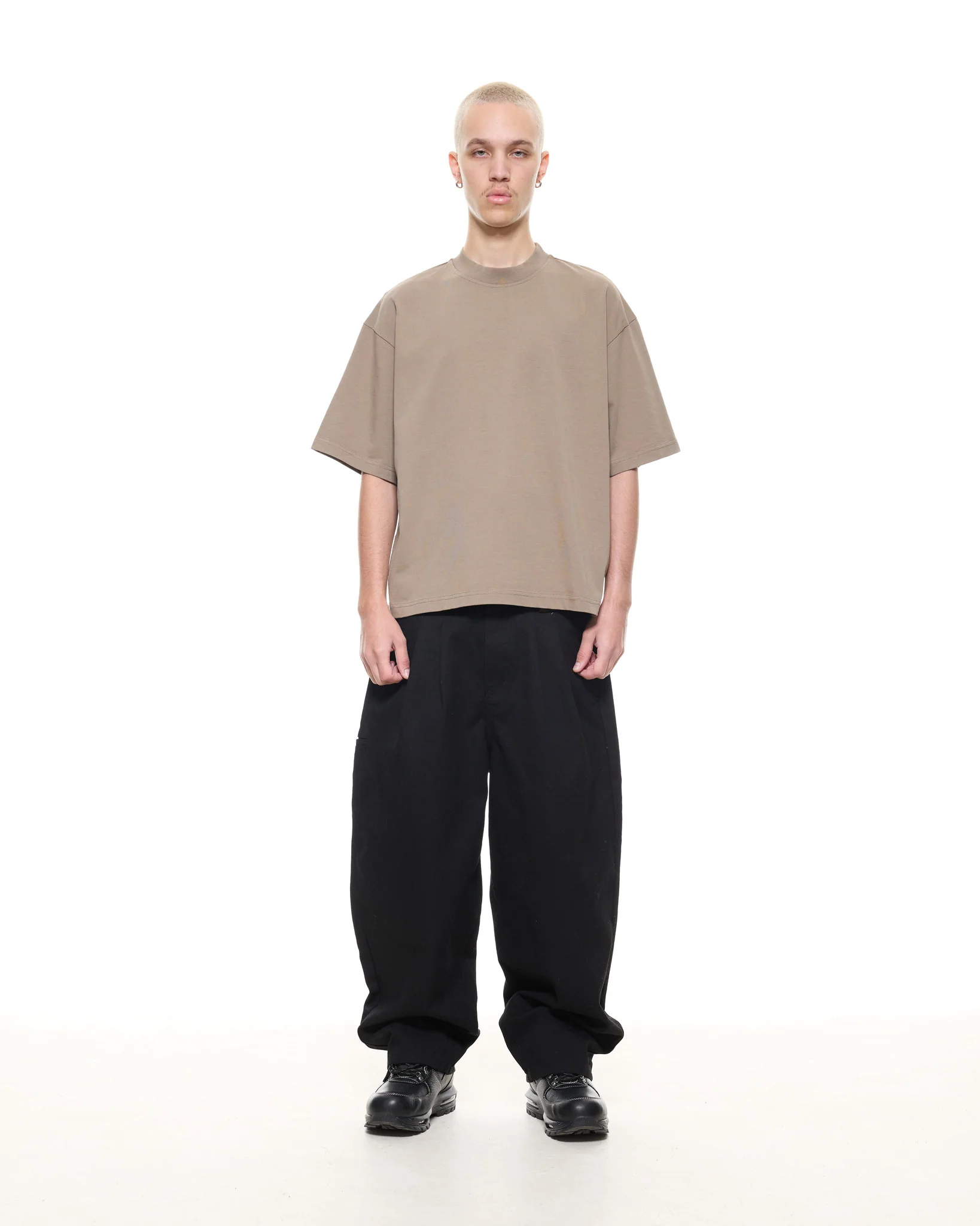 SIGNATURE BLANK T-SHIRT - DUST - Image 3