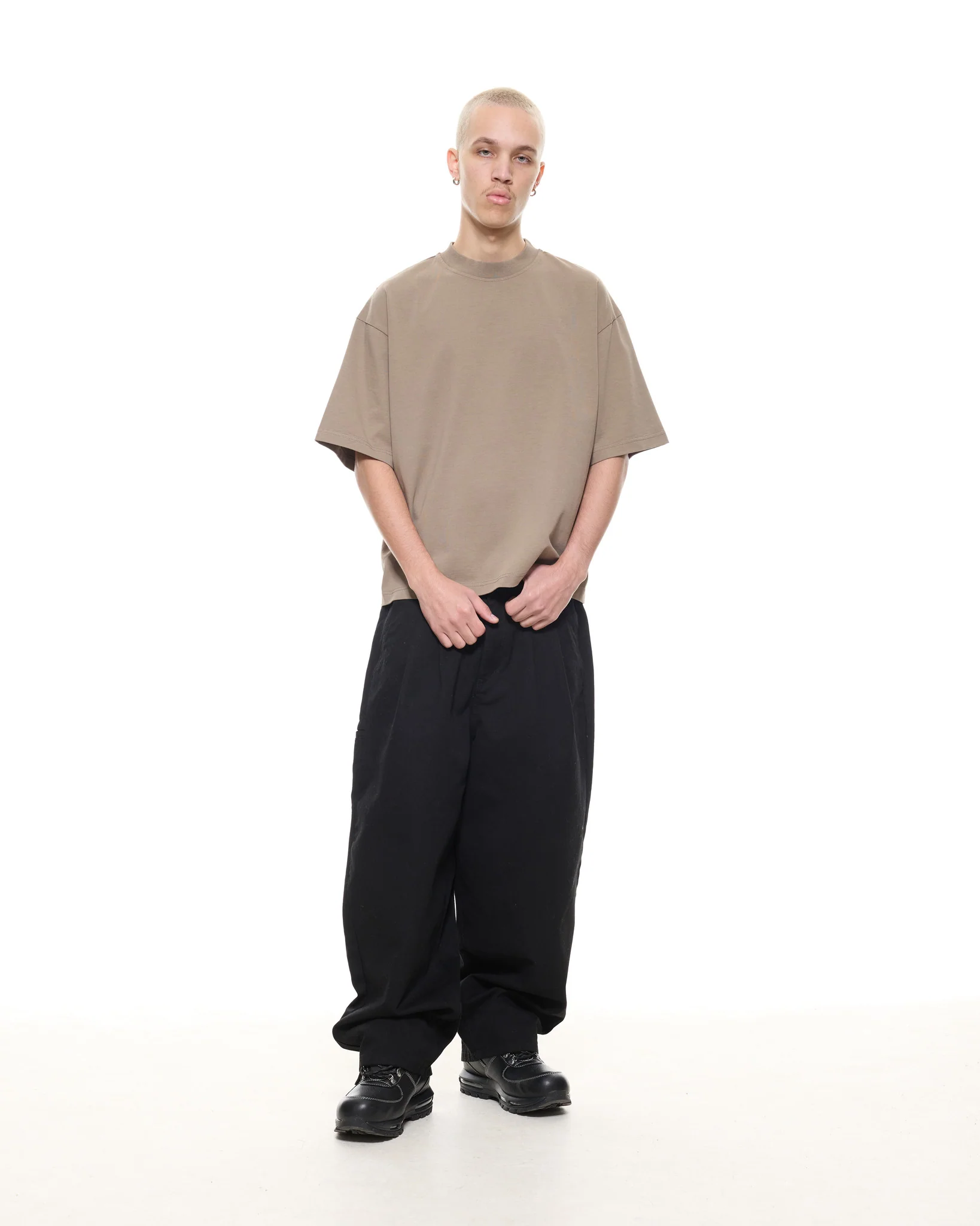 SIGNATURE BLANK T-SHIRT - DUST - Image 4