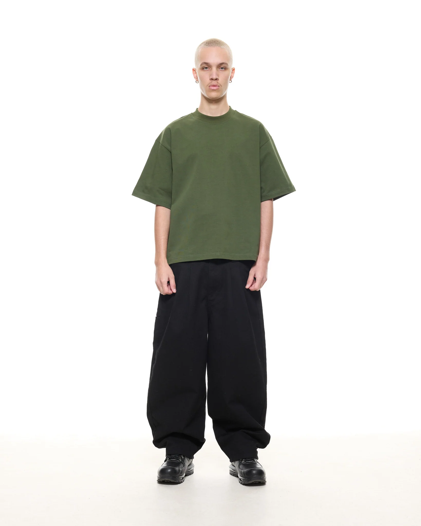 SIGNATURE BLANK T-SHIRT - MILITANT - Image 3
