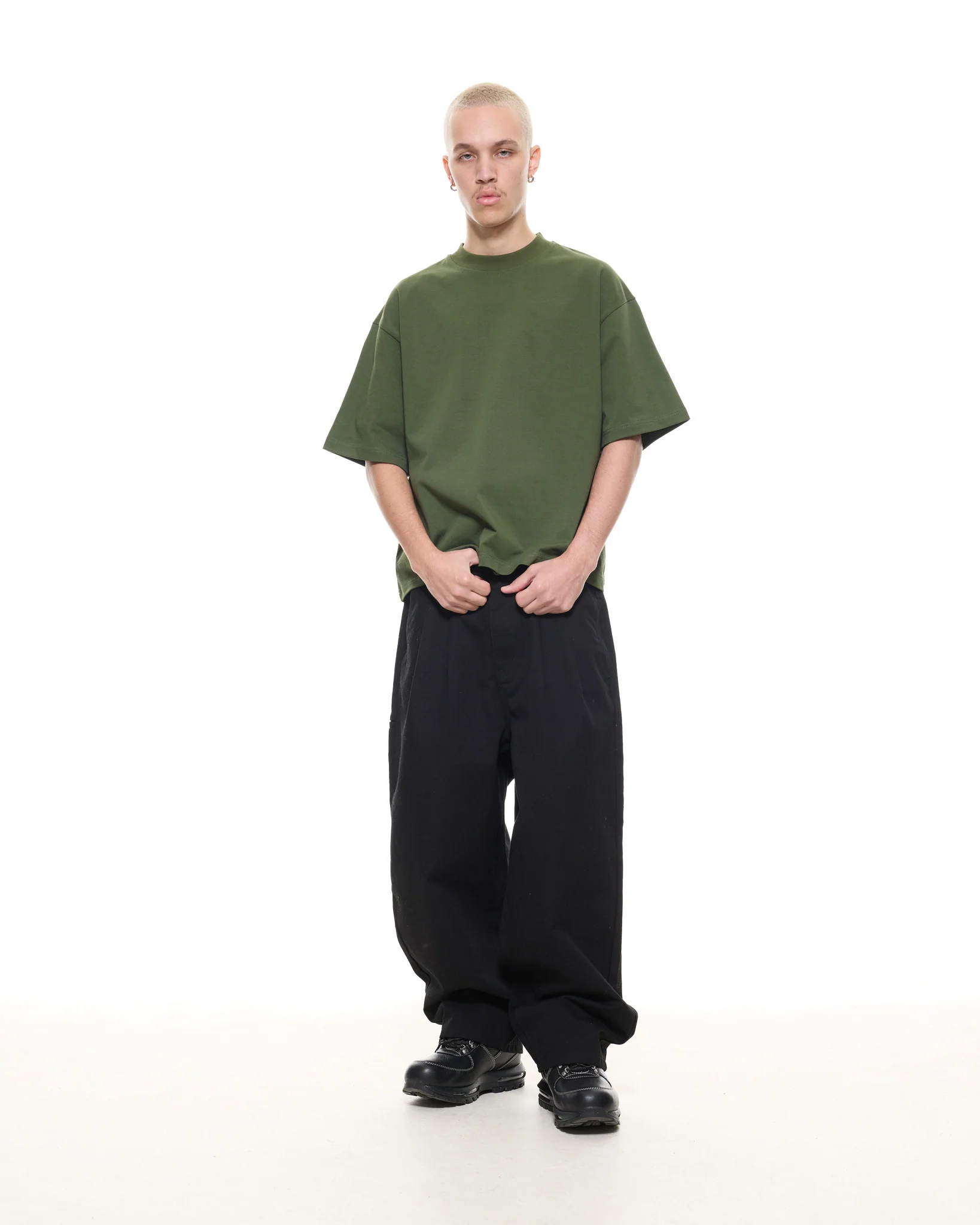 SIGNATURE BLANK T-SHIRT - MILITANT - Image 4
