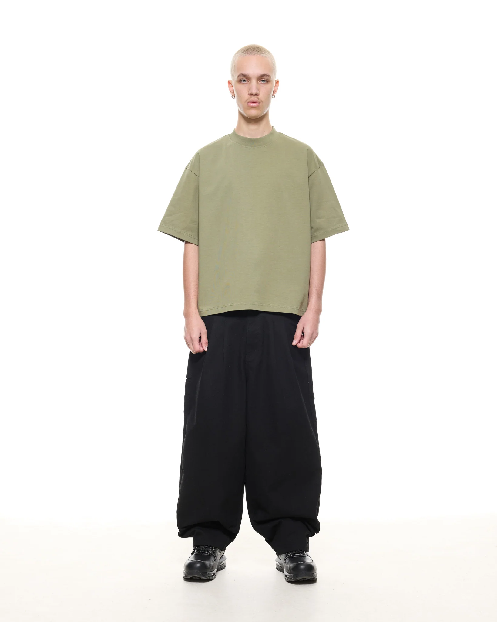 SIGNATURE BLANK T-SHIRT - SAGE - Image 3