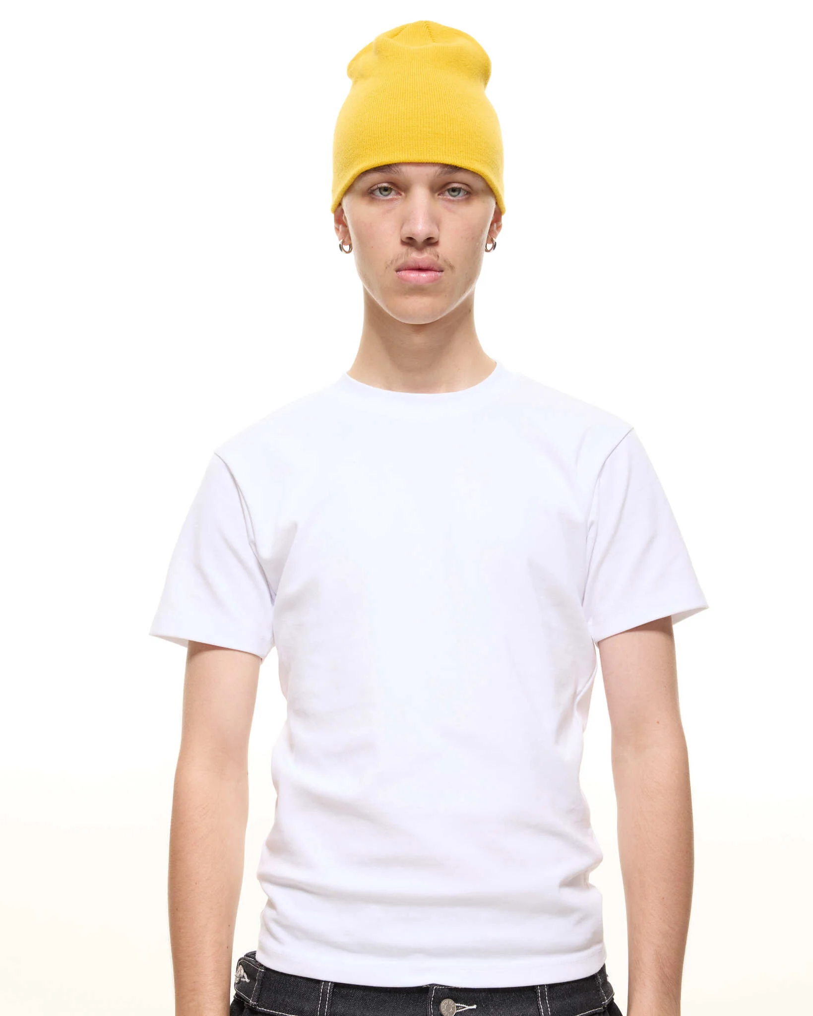 SKULL BEANIE - YELLOW - Image 2