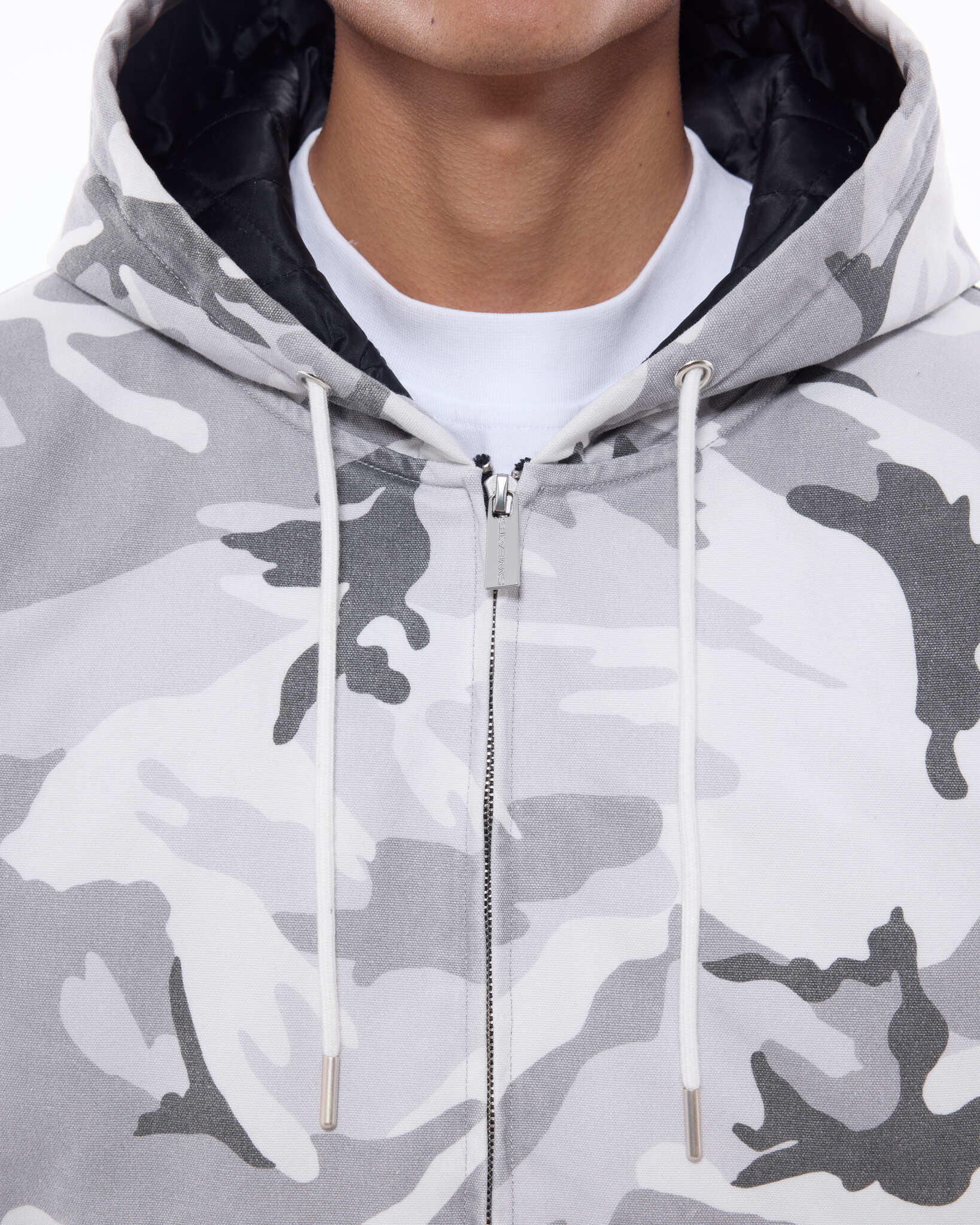 WORKWEAR HOODIE - SNOW CAMO - Image 6