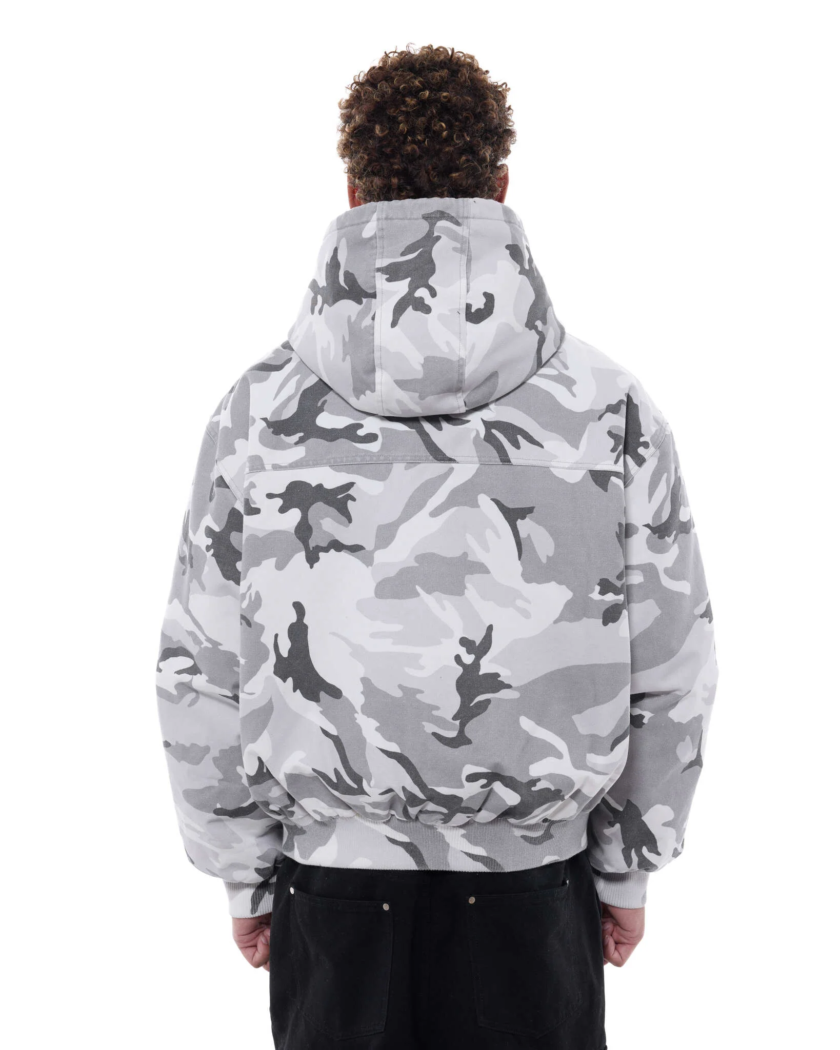 WORKWEAR HOODIE - SNOW CAMO - Image 7