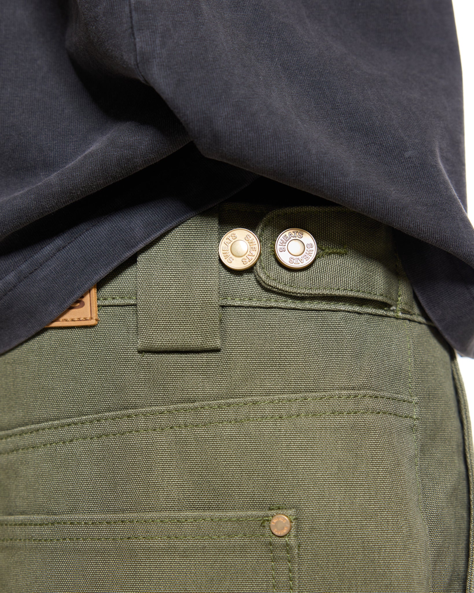WORKWEAR SHORTS - OLIVE - Image 6