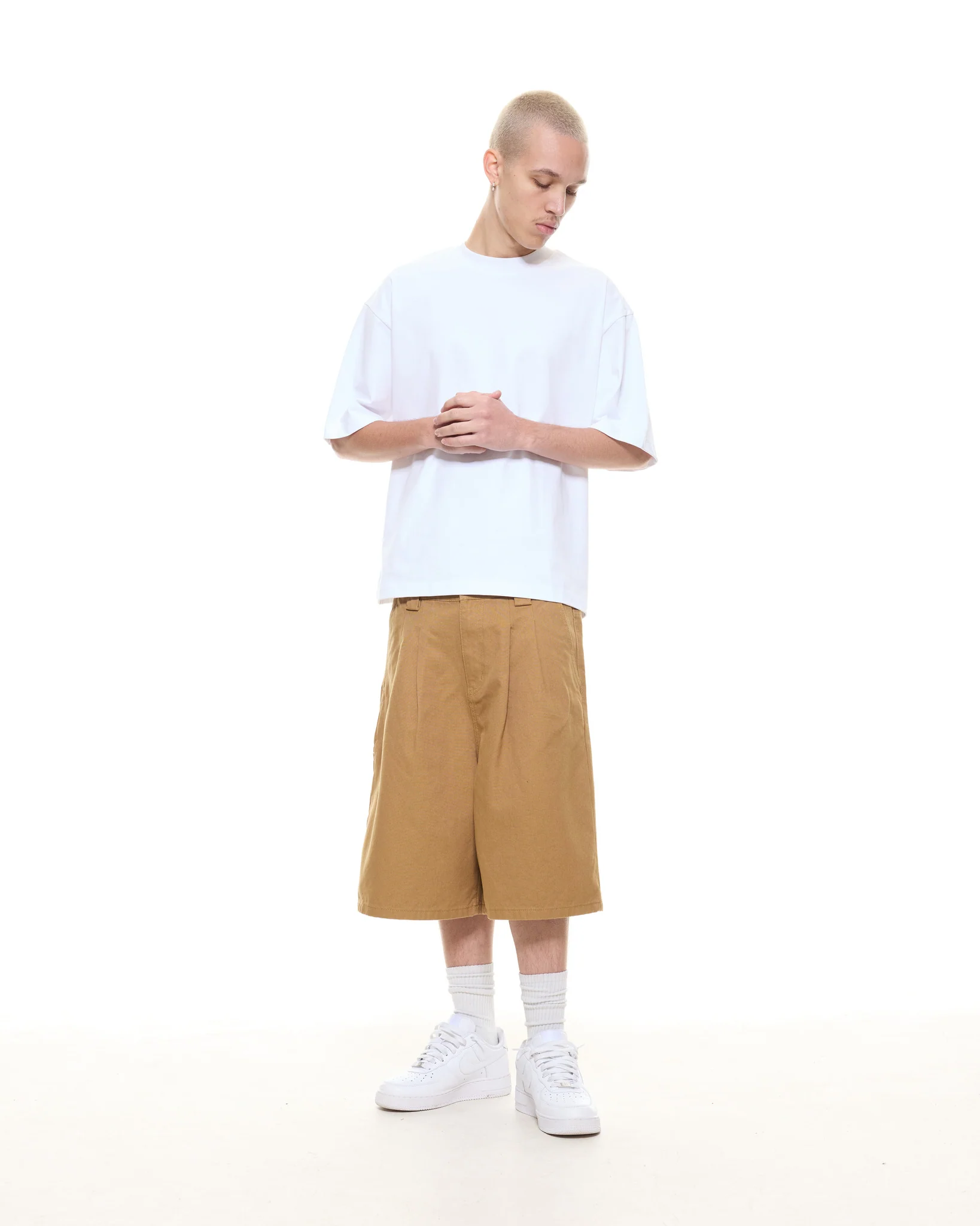 WORKWEAR SHORTS - TAN - Image 5